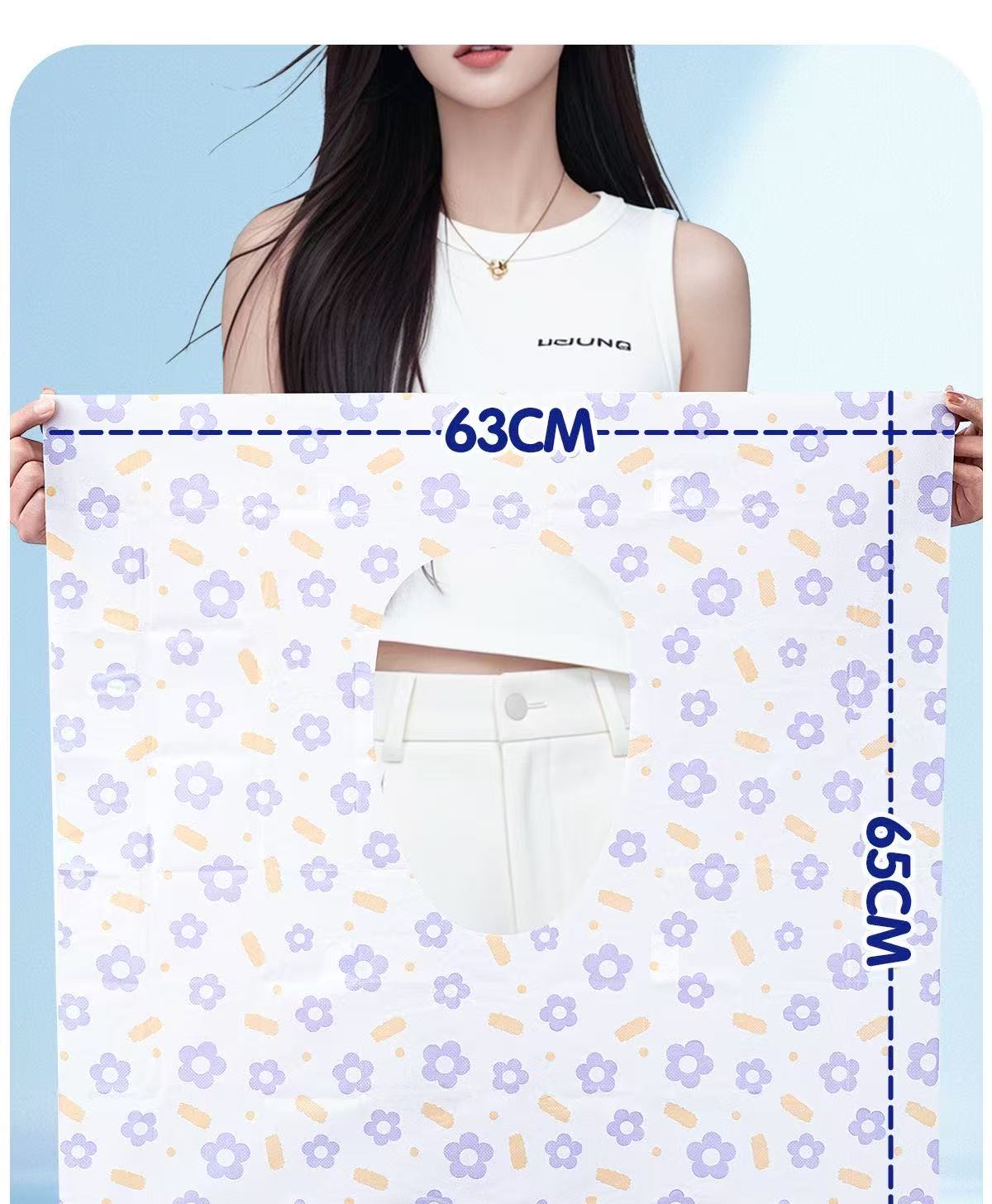 ที่นั่งชักโครกแบบใช้แล้วทิ้ง